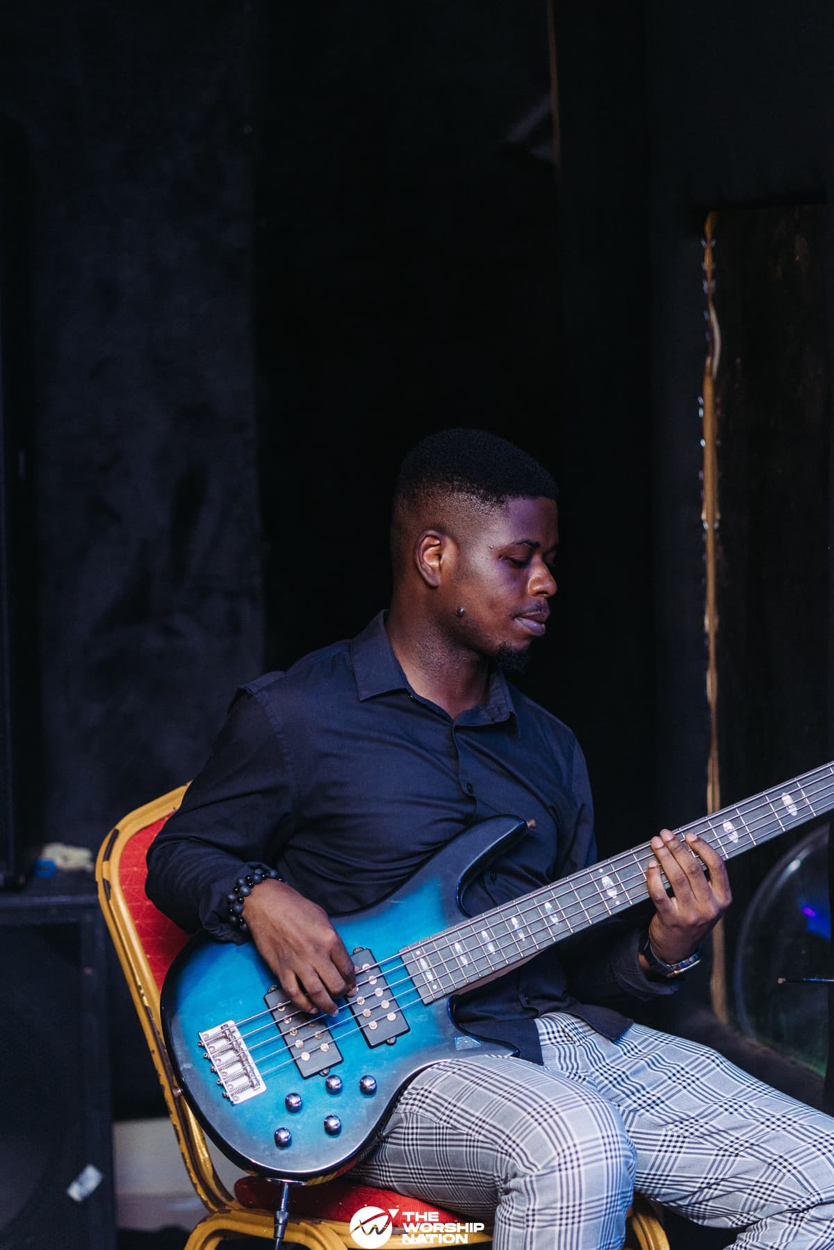 Keys player with motif