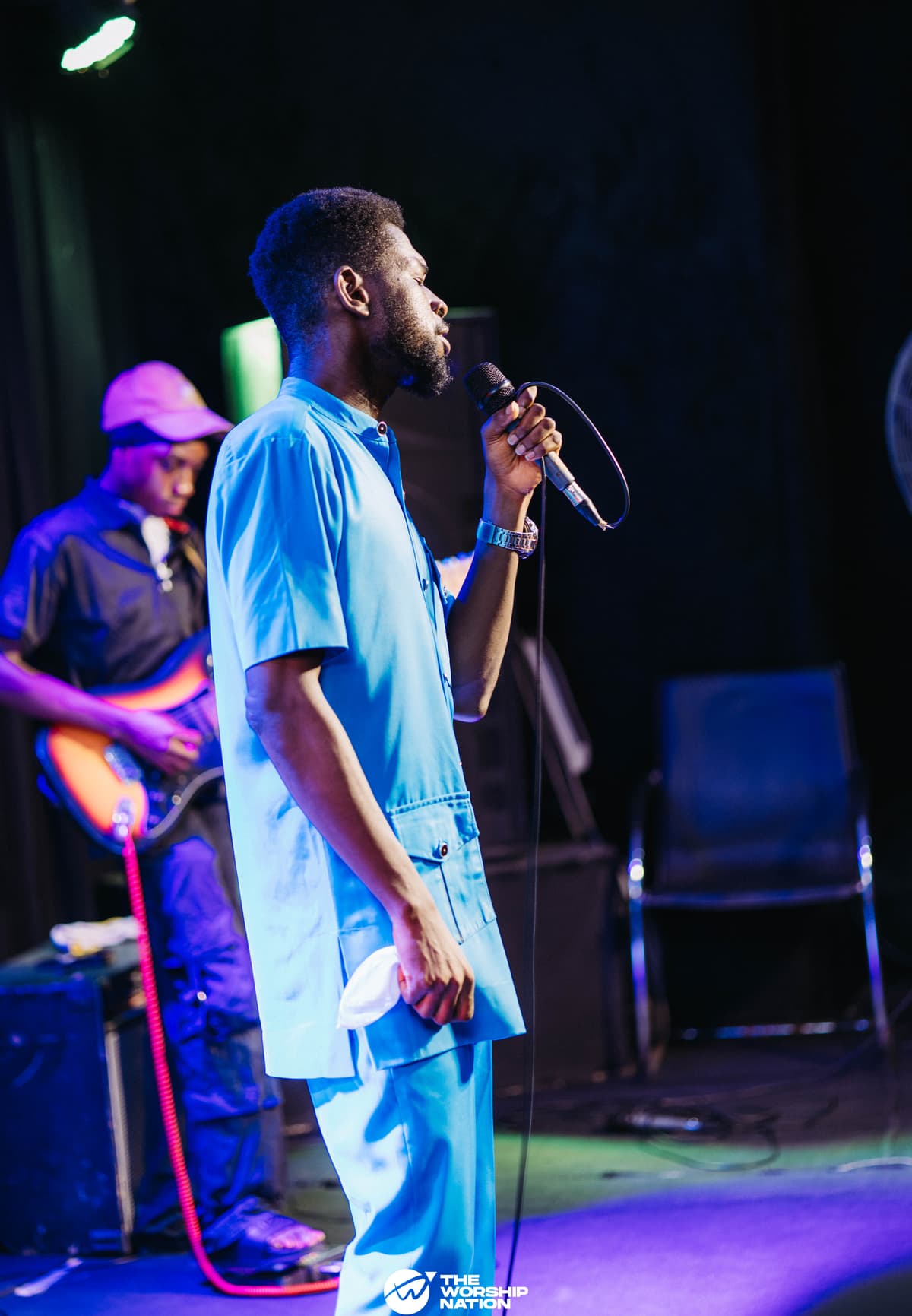 Solomon Stephen — black and white profile